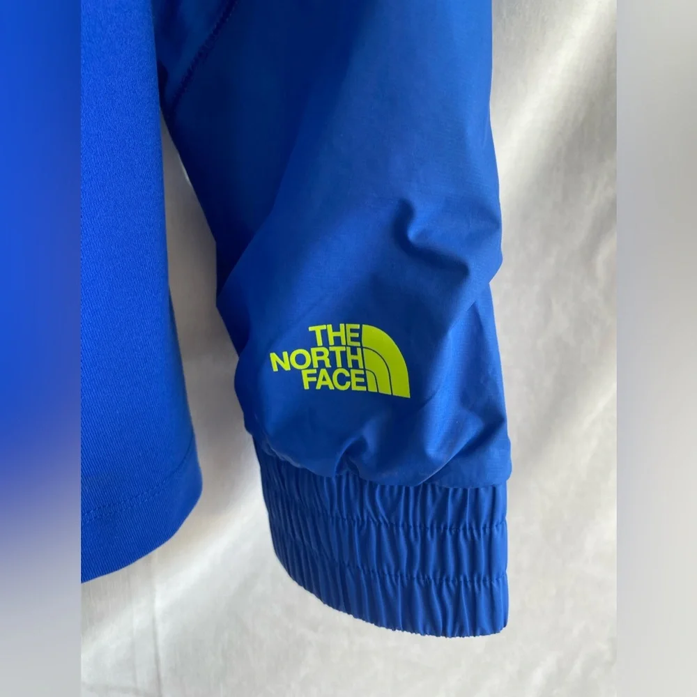 The North Face Womens Jacket Coat Blue Yellow Trim Large - Picture 4 of 8